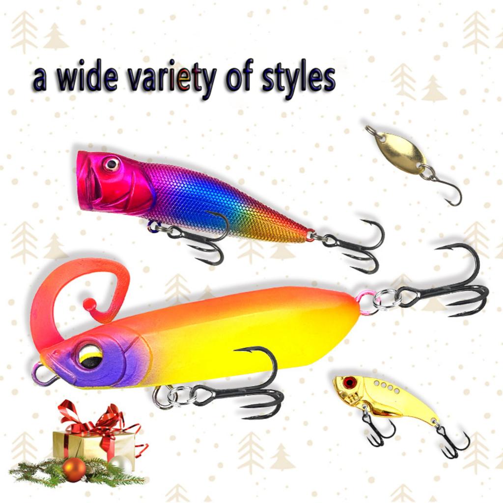 Рождественский Набор Рыбы Креативный Набор для Любителя Рыбалки Разнообразная Рыба Рыба Набор
