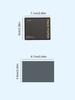 100 Sheets Bamboo Charcoal Oil Control Film With Powder Puff, Mirror, Portable Oil Absorbing Facial Blotting Paper For Men