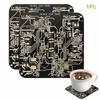 Creative Circuit Board Coaster Personalized Pcb Design  Coaster Dining Table Bar Decoration Drinkware Accessories