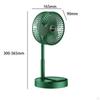 Настольный вентилятор складной портативный мини ручной качающийся для путешествий домой