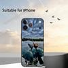 Чехол для телефона R-Rod с изображением карпа для iPhone 17, 16, 15, 14, 13, 12, 11 Plus, Pro Max, Другие Мягкий черный чехол