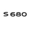New Chrome Black Letters S480 S580 S680 V12 Emblem for Benz Maybach S Class Car Fender Trunk Rear W221 W222 Logo Sticker fuy9