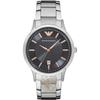 Мужские кварцевые часы Renato Grey Silver Metal с датой AR2514