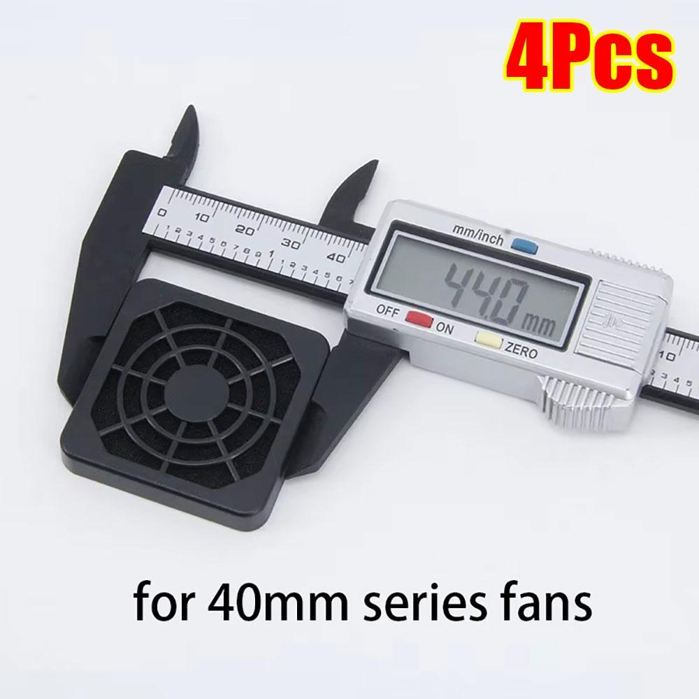 4Pcs Guard Grill Protector PC Computer Fan Filter Cleaning Case Fams Dustproof Cover