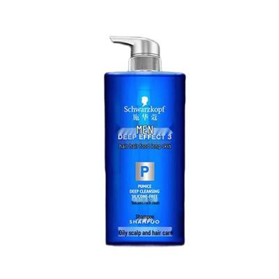 Шампунь для мужчин Schwarzkopf с вулканической породой для глубокого очищения