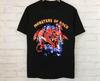 Monsters Of Rock Парк Донингтон Великобритания 1991 Винтажная Черная Футболка Все Размеры F016 Унисекс Футболка