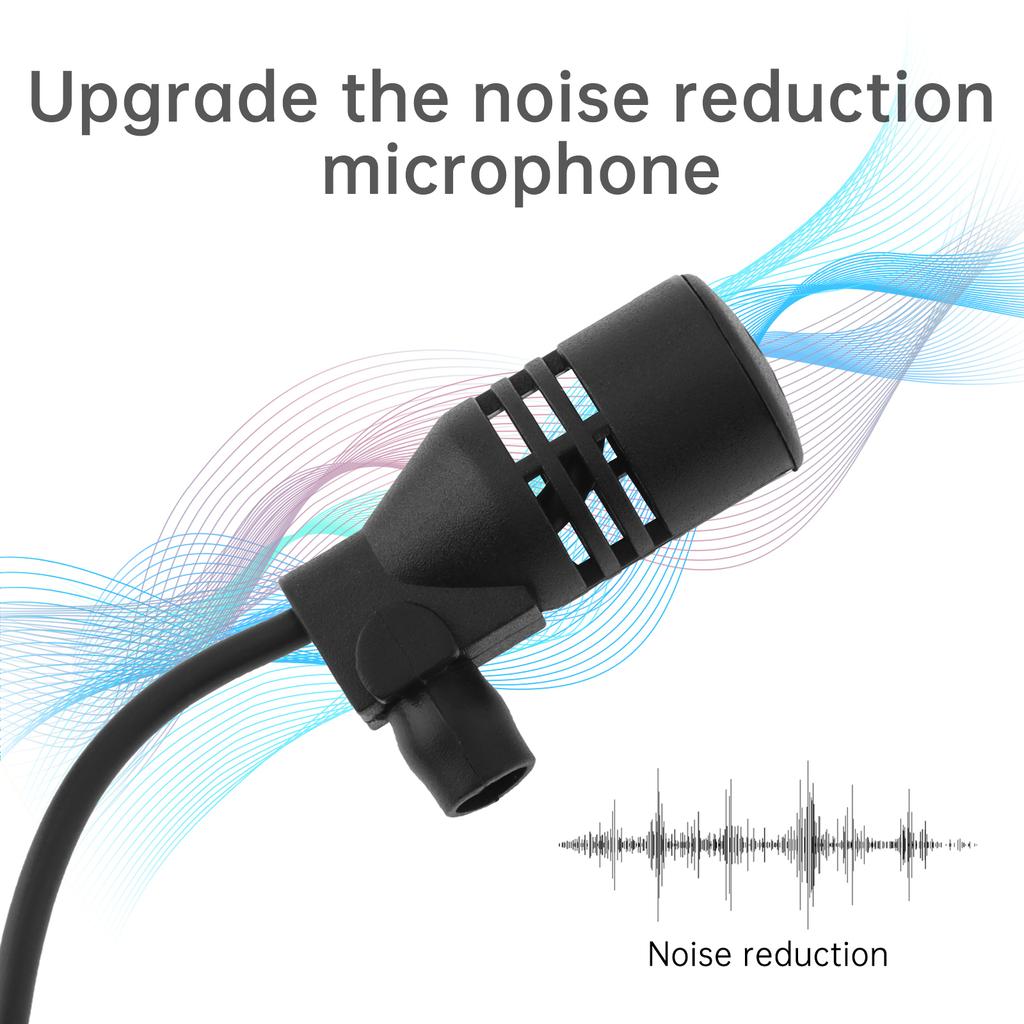 Проводной ПВХ 3,5 мм стерео разъем мини автомобильный микрофон внешний микрофон для ПК автомобильный DVD плеер радио аудио микрофон 3-полюсный адаптер 3 м длиной