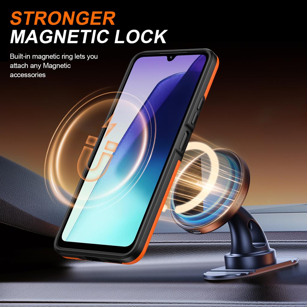 Для Redmi Note 14 Pro + Бронированные противоударные чехлы для телефонов Для Redmi Note 14 Pro 4G 5G 14C С магнитным кольцом-держателем Подставка Чехол