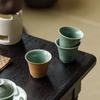 Чайная чашка Гуаньлань Юэ с изображением четырех красавиц: Керамическая чашка для индивидуальной дегустации с рельефным узором "Тень"