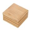 Bamboo Soap Case Wooden Color Soap Tray Extend Soap Life Soap Dish  Bathroom Organizer