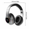 Легкие и складные беспроводные Bluetooth-наушники с глубокими басами