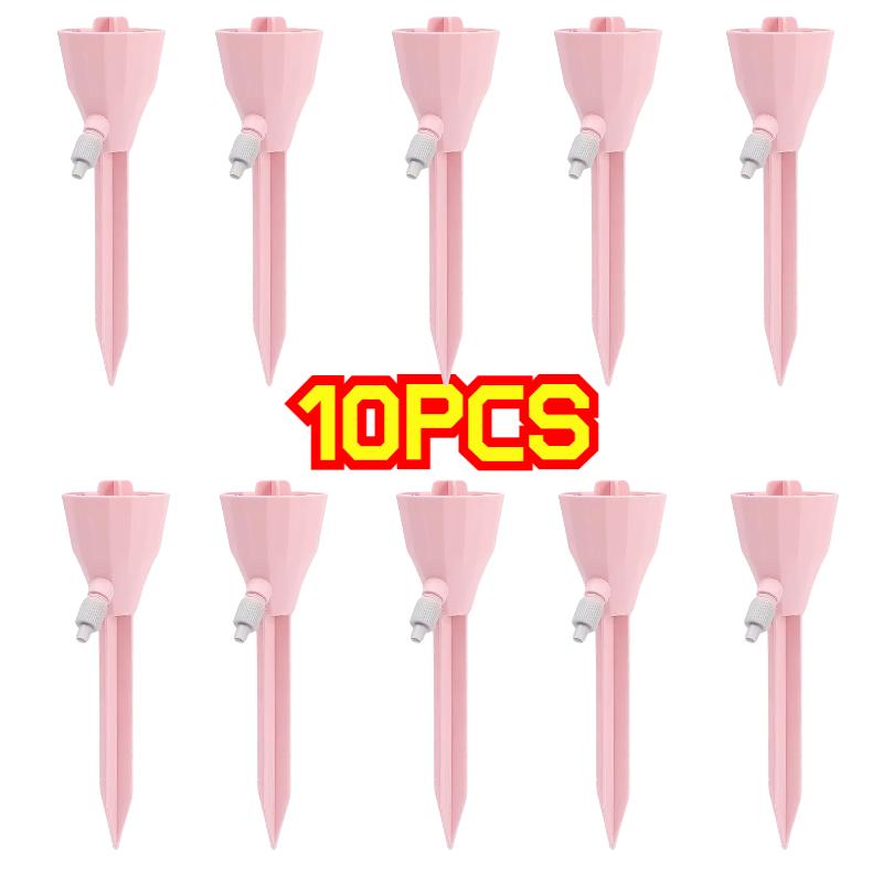 10/5/3 шт. автоматическая капельница для полива сада, регулируемый самополивающийся штырь с переключателем для цветов, растений, ирригационные принадлежности