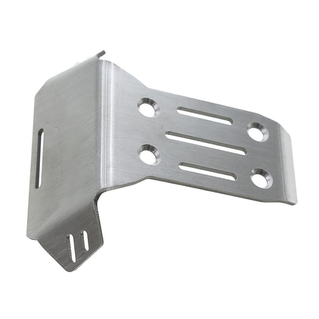 Stainless Steel Front And Rear Chassis Armor Protector Replacement for Traxxas Sledge 1 8 Remote Control Car Upgrades