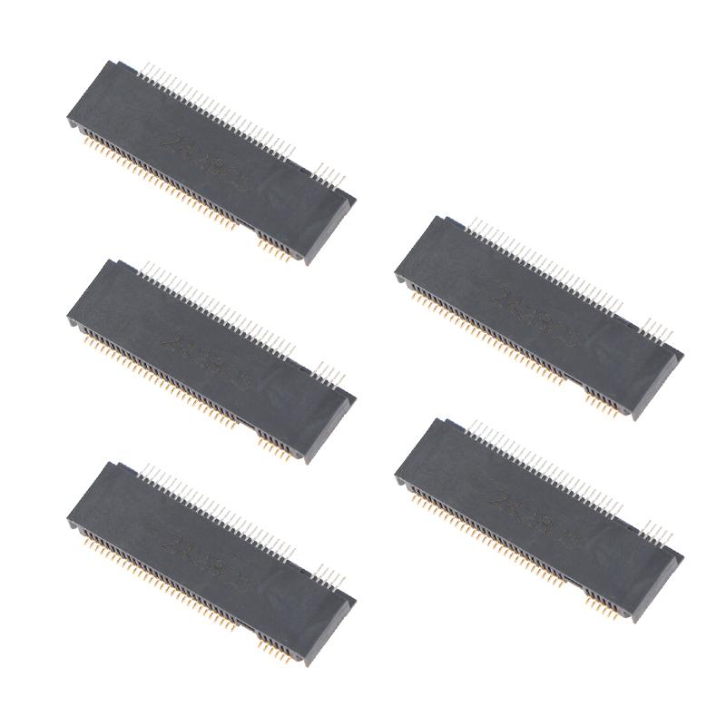 Высокоскоростной разъем NGFF M.2 SSD 5 шт. 67P A/B/E/M Ключ 2.3/3.2/4.2/8.5H для сборки/обновления игрового ПК