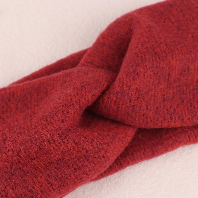 Повязки на голову крест-накрест, вязаные, широкие, теплые, скрученные, эластичные, зимние, утепленные, мягкие, эластичные, тюрбаны для женщин и девочек