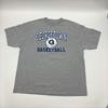 2025 Новая мужская летняя винтажная футболка NCAA Georgetown University Players Edition Elite Sports для баскетбола, повседневная, с круглым вырезом, свободного кроя