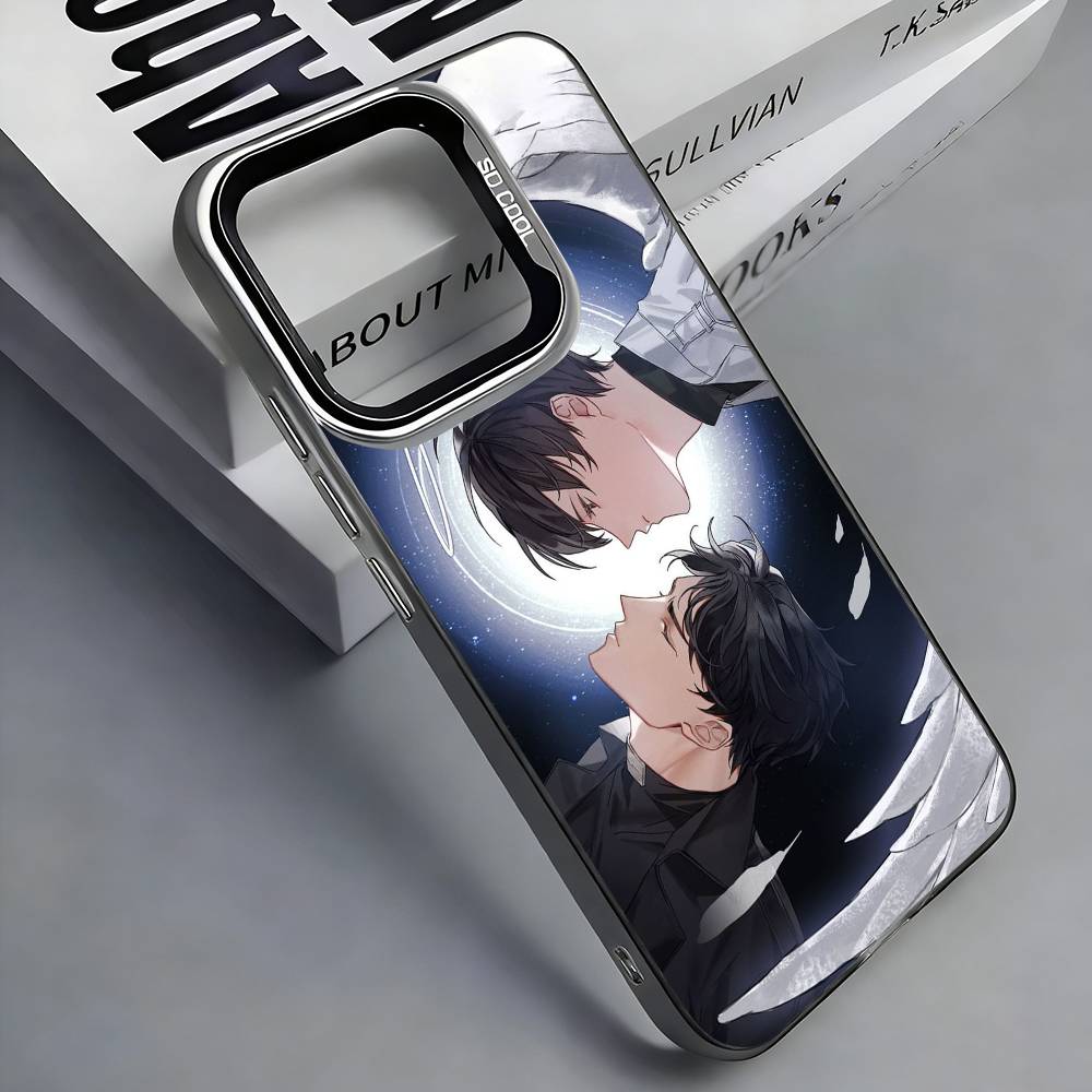 Чехол для телефона I-Ivan T-Till A-Alien Stage для iPhone 17, 16, 15, 14, 13, 12, 11 Plus, Pro Max, Цветной серебристый чехол Funda
