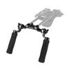 HDRIG Dual Hole Sponge Handle with ARRI Gear 15mm Rod Clamp for Shoulder Rig Kit 2269