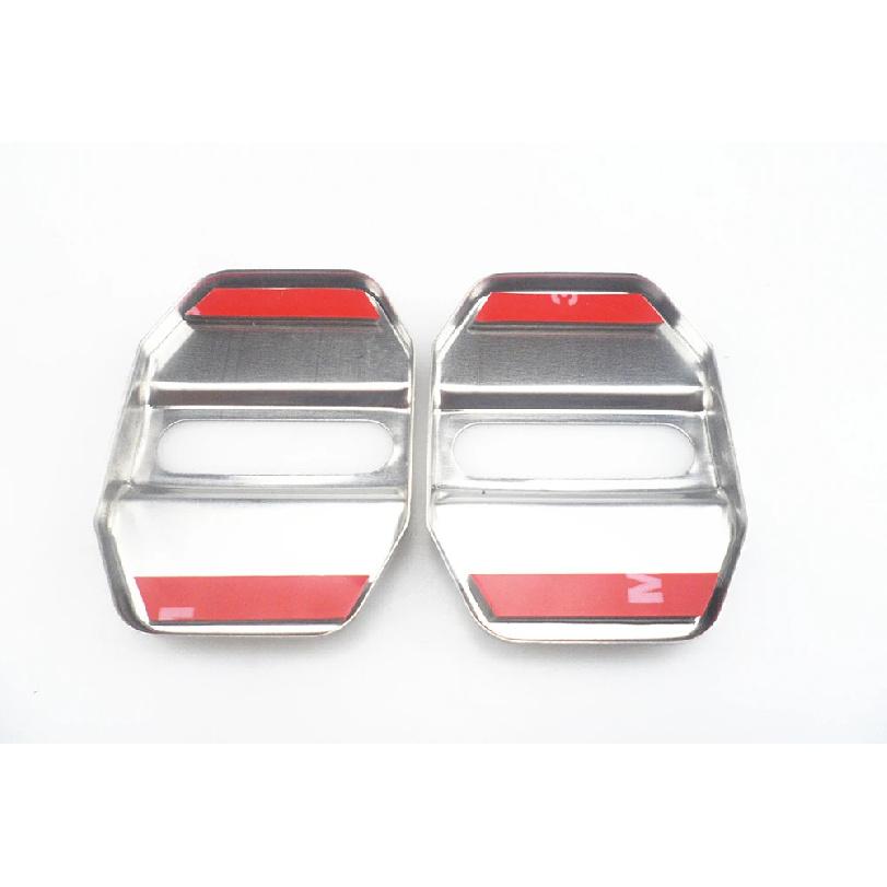 4Pcs Car Door Striker Cover Lock Buckle Cap Protector for Mercedes Benz B C E ML SLK Class GLK300 W164 C260 Chrysler 300c