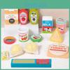 Milk Simulation Wooden Pasta Cheese Flavored Ice Cream Children Set Toys