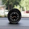 Car SUV Dash Clock Luminous Pointer Time Gauge w/ Carbon Fiber Look Alloy Shell