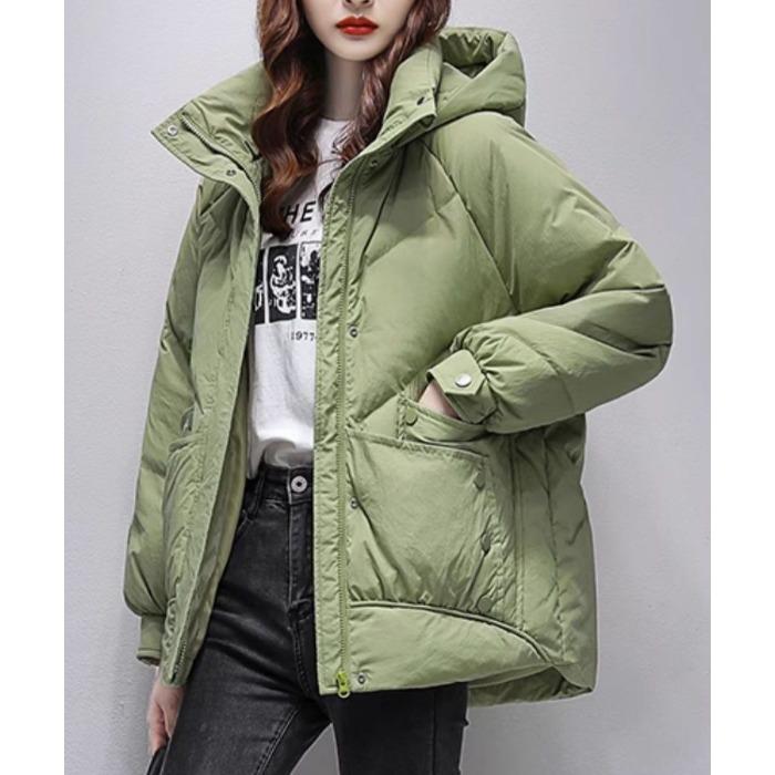 Популярное женское зимнее хлопковое пальто, утолщенное и теплое, короткий фасон, привлекательное и модное