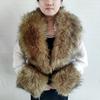 1Pc Women Thicker Shawl Warm Faux Fur Fluffy Scarf Winter Leather Collar