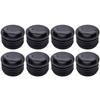 4pcs Black Rubber Kayak 3/4cm Bung Rubber Drain Holes Plugs Scupper Stopper Scupper Holes Plugs