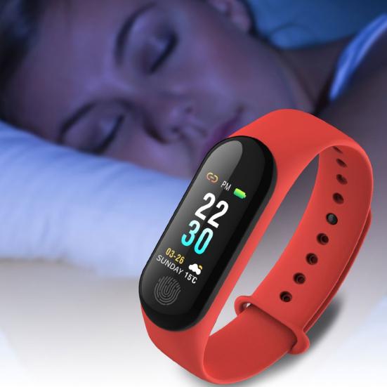 M3 Plus HR Монитор артериального давления Пульсометр Фитнес-трекер Умный браслет