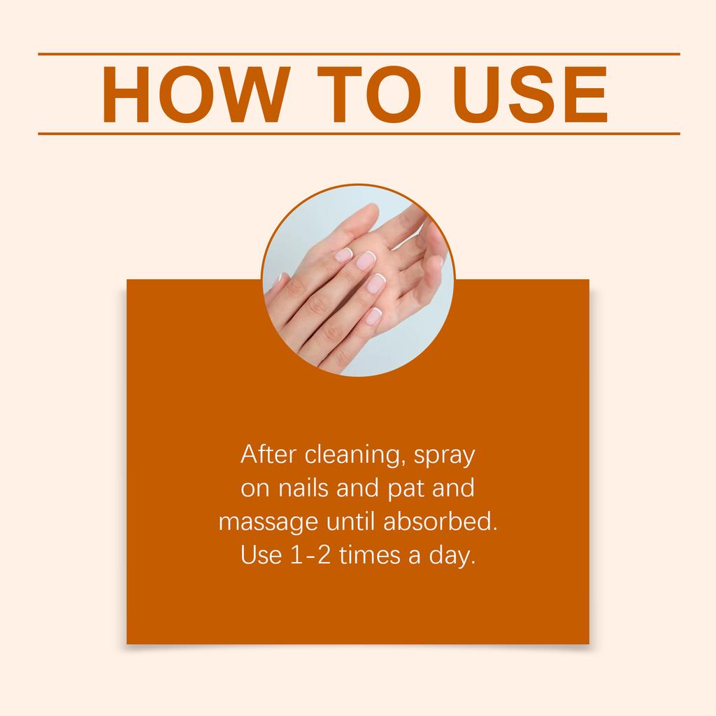Ximonth Nail Nourishing Spray Gentle care and protection for hands and feet, strengthens nail surface, moisturizes and softens cuticles