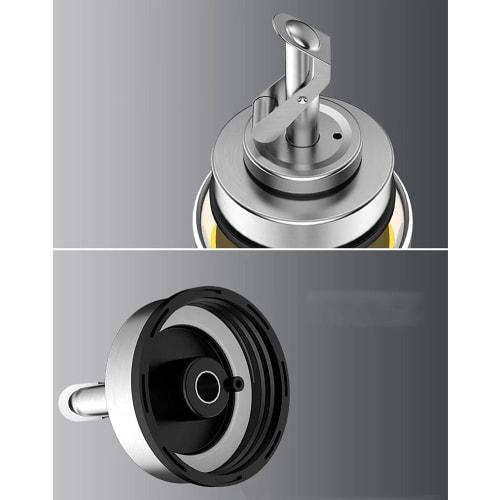 Automatic Flip Condiment Bottle for Home Use, Oil Bottle, Soy Sauce, Vinegar Bottle, Olive Oil Container, 450ml