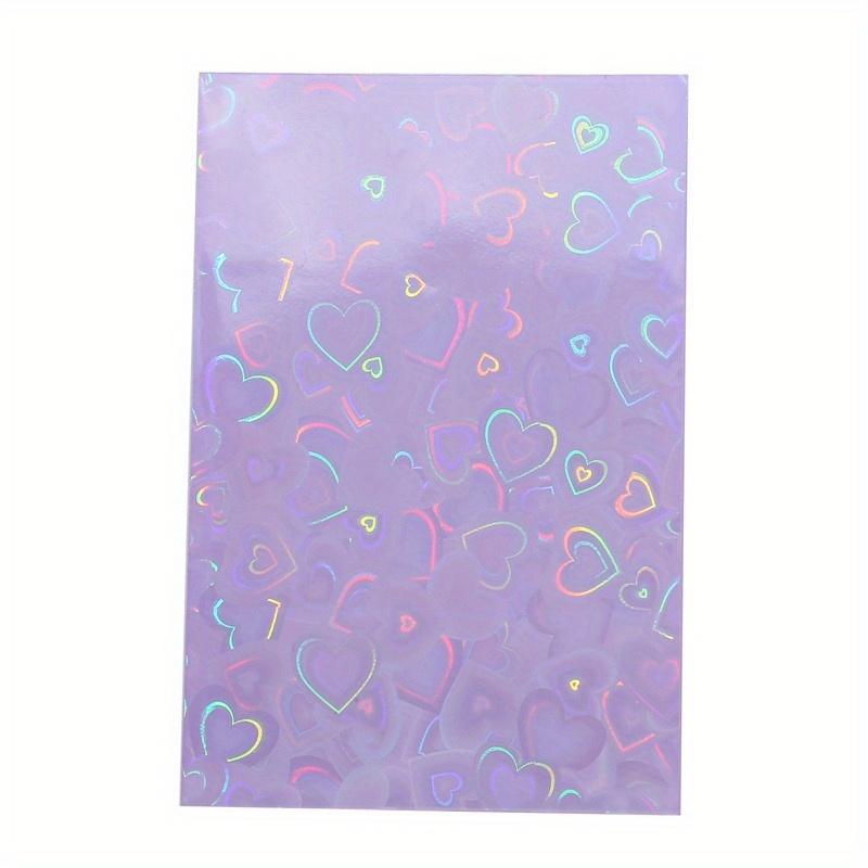 Kpop Card Sleeves Card Holder Heart Bling Photocard Holder Photo Card Films Cards Protector Photo Cards Protective