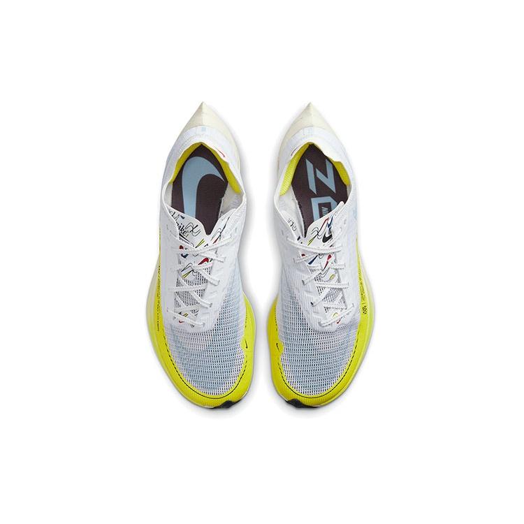 (WMNS) Nike ZoomX Vaporfly Next% 2 'White Yellow Strike' Women's DM9056-100