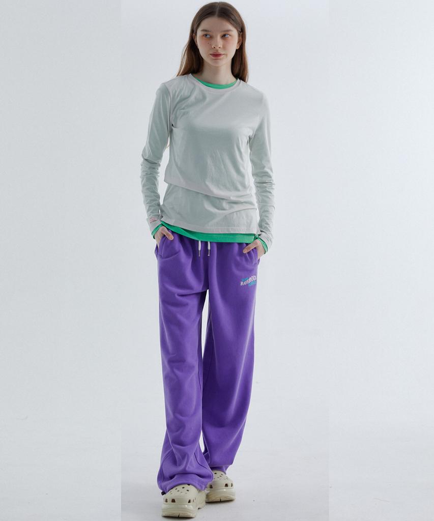 RAVEROUS Rvs Loose Fit Training Pants Purple