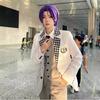 Костюм для косплея аниме Blue Lock, парик, эпизод Nagi Seishiro Reo Mikage Dk, школьная форма, белая куртка с вышивкой, костюм на Хэллоуин