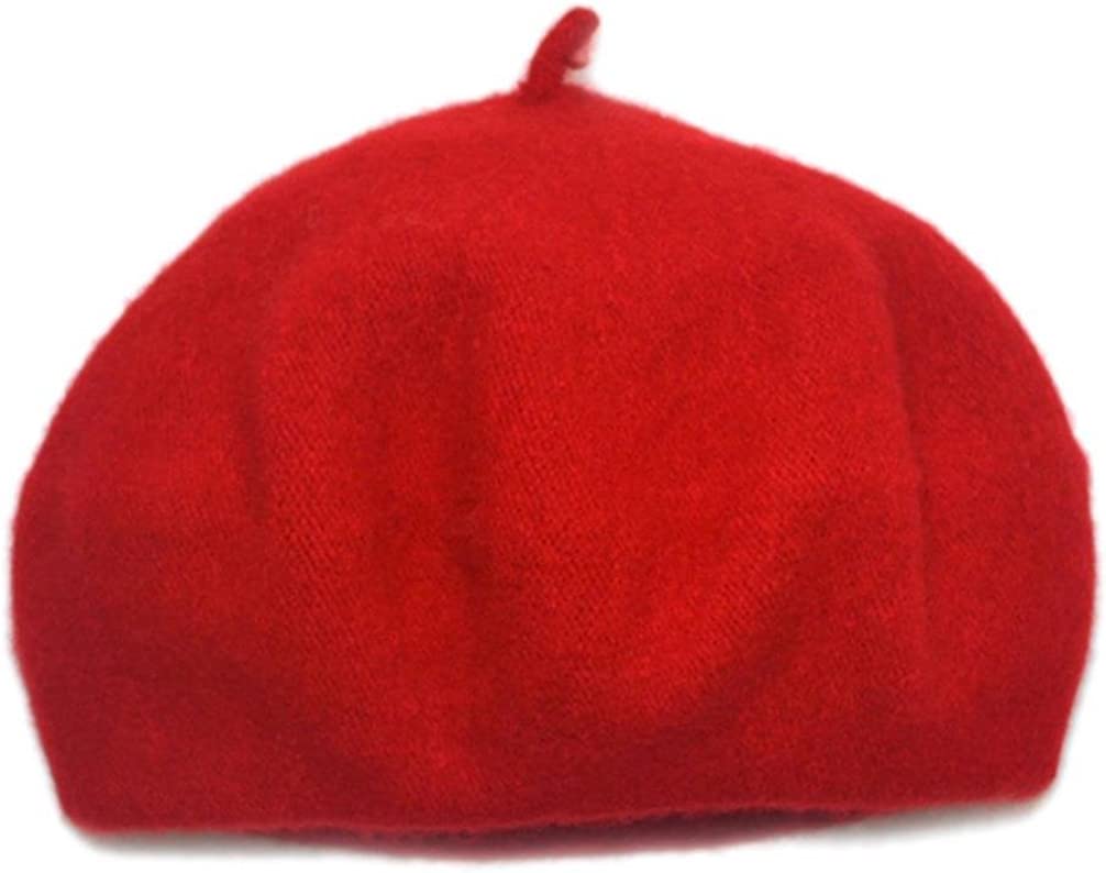 MIO Beret Hat Multi Color Children Autumn and Winter French Berets Cap Custom Embroidered Wool Beret Hat for Kids