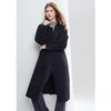 Betu Women's Elegant Pure Wool Coat with Belt