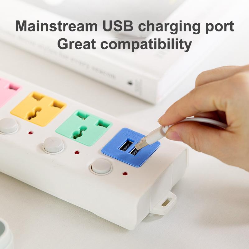 Многофункциональная розетка Прочная 2/3/5/6/8M USB-зарядка с USB-удлинителем-разветвителем Электрический для дома