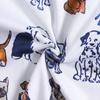 Младенец, милый щенок, котенок, рисунок граффити, боди, повседневный удобный комбинезон без рукавов