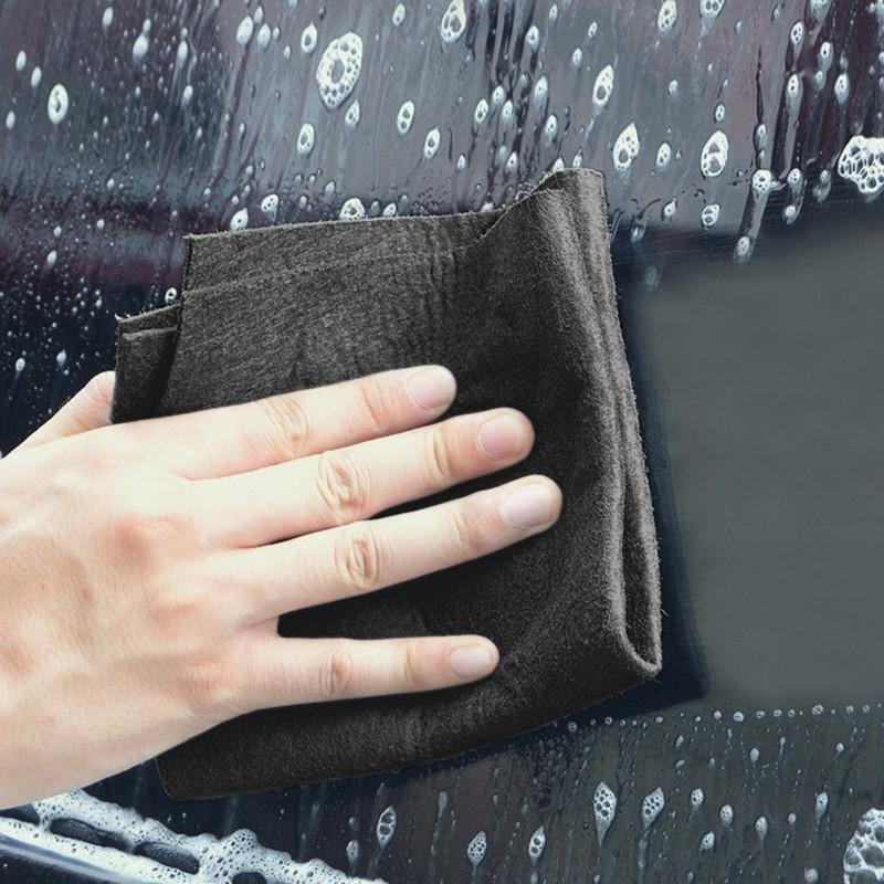 2Pcs Thickened Magic Cleaning Cloth, Streak-Free Miracle Cloth, Reusable Glass Microfibre Cleaning Cloth, All-Purpose Microfibre Towels