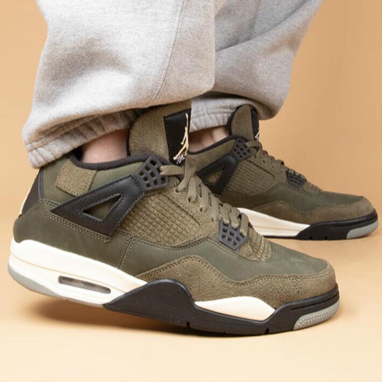 Jordan 4 Retro SE 'Craft Medium Olive' GS FB9928-200