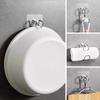 Washbasin Hook Non Perforated Wall Mounted Adhesive Hook Kitchen Storage Rack Hook Bathroom Seamless Hanging Basin Artifact