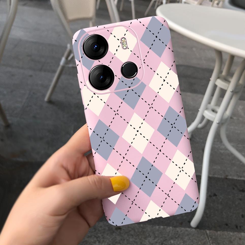For Cover Tecno Pop 7 Pro Case Astronaut Dragon Silicone TPU Soft Back Cover Cases for Tecno Pop7 Pro BF7 Shockproof Bumper Capa