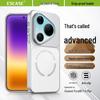 ESCASE Однотонный кожаный чехол-книжка с магнитом для Huawei
