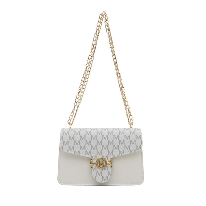 New National Style Versatile Casual Texture Retro Messenger Bag Fashion Printing Trend Chain New Chinese Shoulder Bag Women