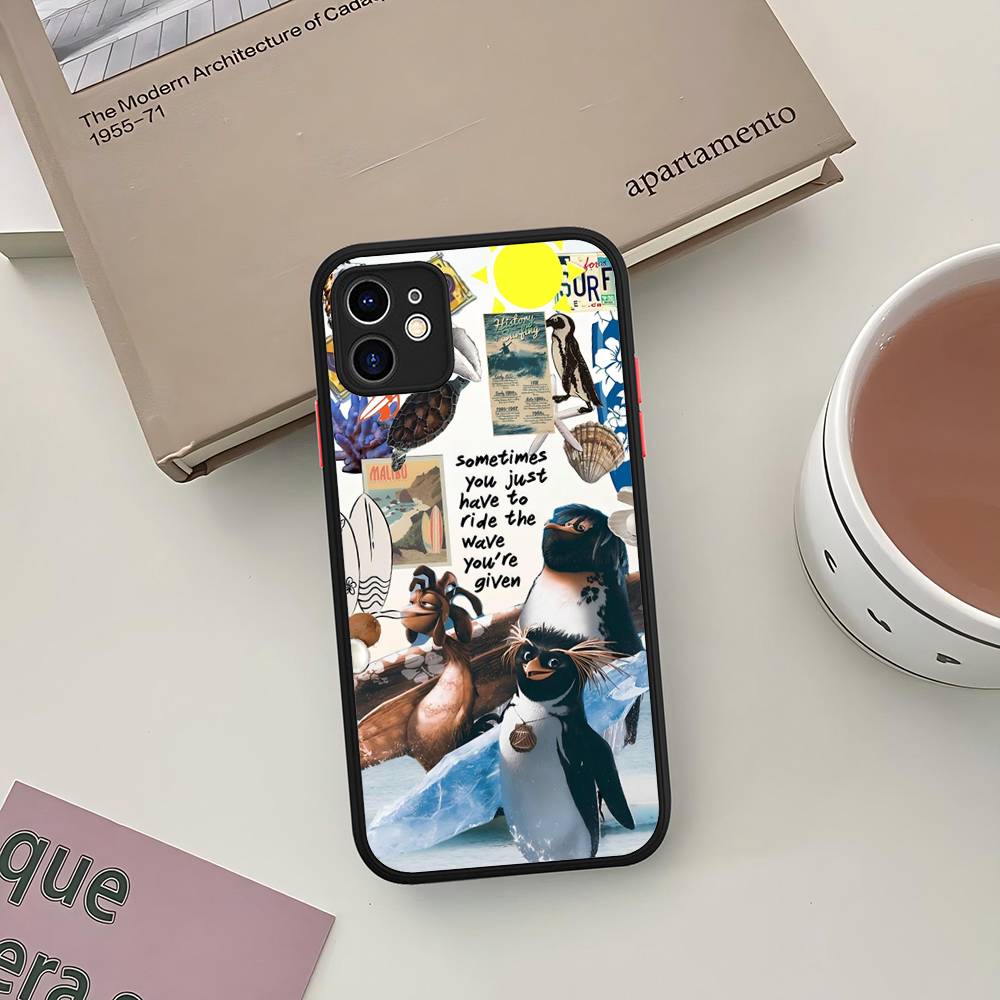 Chicken J-Joe Surf Phone Case For IPhone 16 15 14 13 12 11 Pro Max 7 8 6 6s Plus Matte Cover