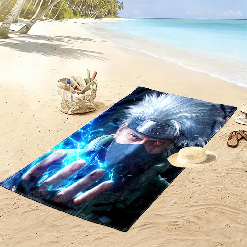 1pc naruto Beach Towel, Outdoor Activities Perfect Summer Travel Supplies, As A Gift for Festivals