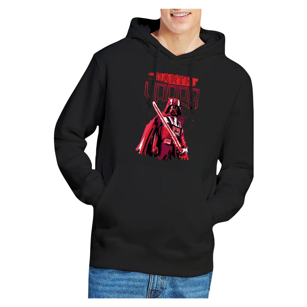 STAR WARS Мужская толстовка с капюшоном с рисунком Дарта Вейдера
