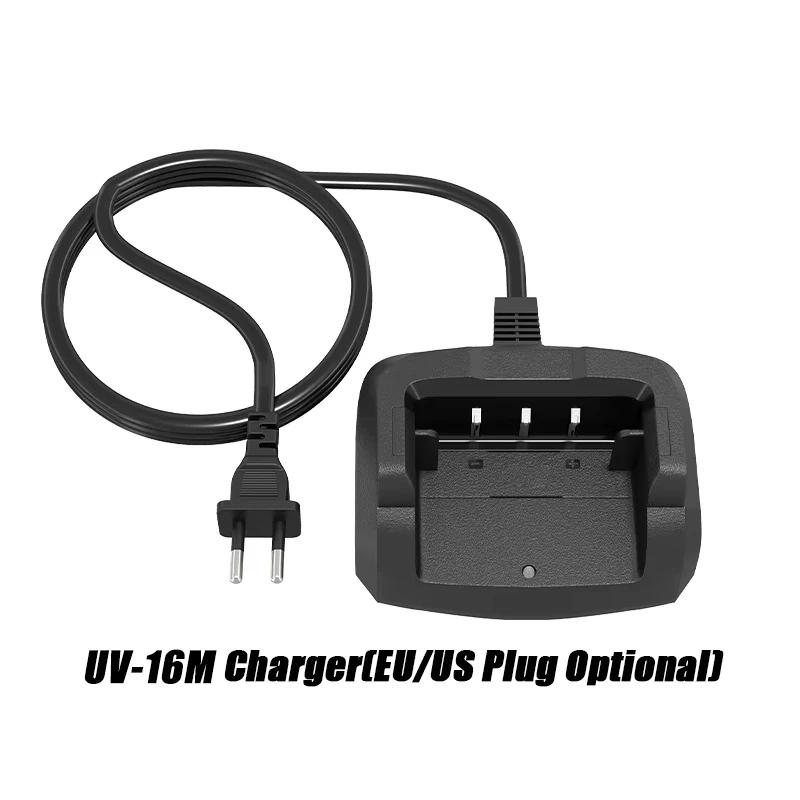 Baofeng UV-16M Battery Charger Dock UV-26 Desktop Charger Base Replacement K5 Pro Max UV-16M V2 UV-5RH Pro GPS Radio Accessories