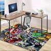 1pc Mighty Morphin Power Rangers1 Design Area Rug - Non-Slip, Soft & Cozy Floor Mat for Living Room, Bedroom, Office - Indoor/Outdoor Decorative Carpe